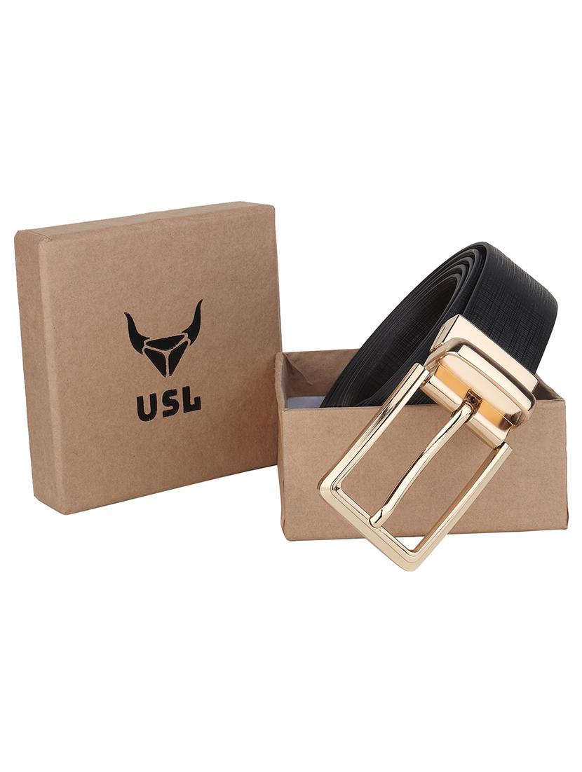 black leather belt - 21313811 - Standard Image - 1