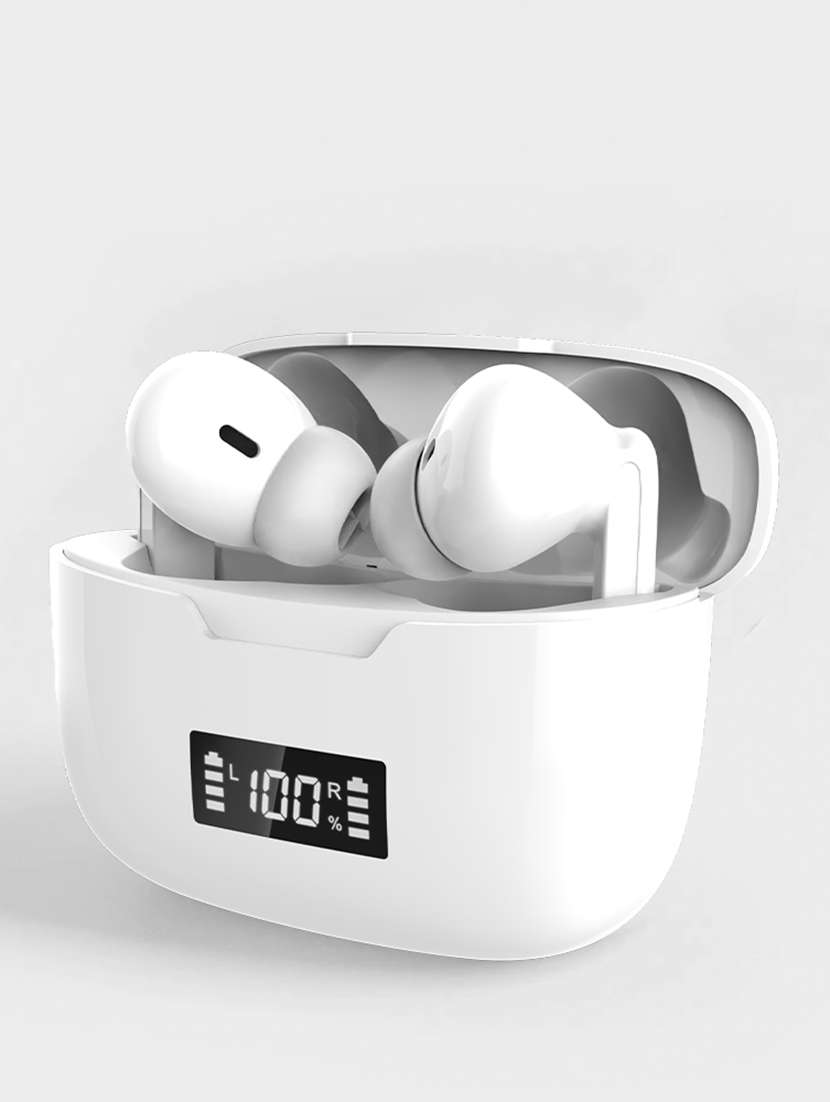 snapup snapods s510 true wireless in-ear earbuds (white)