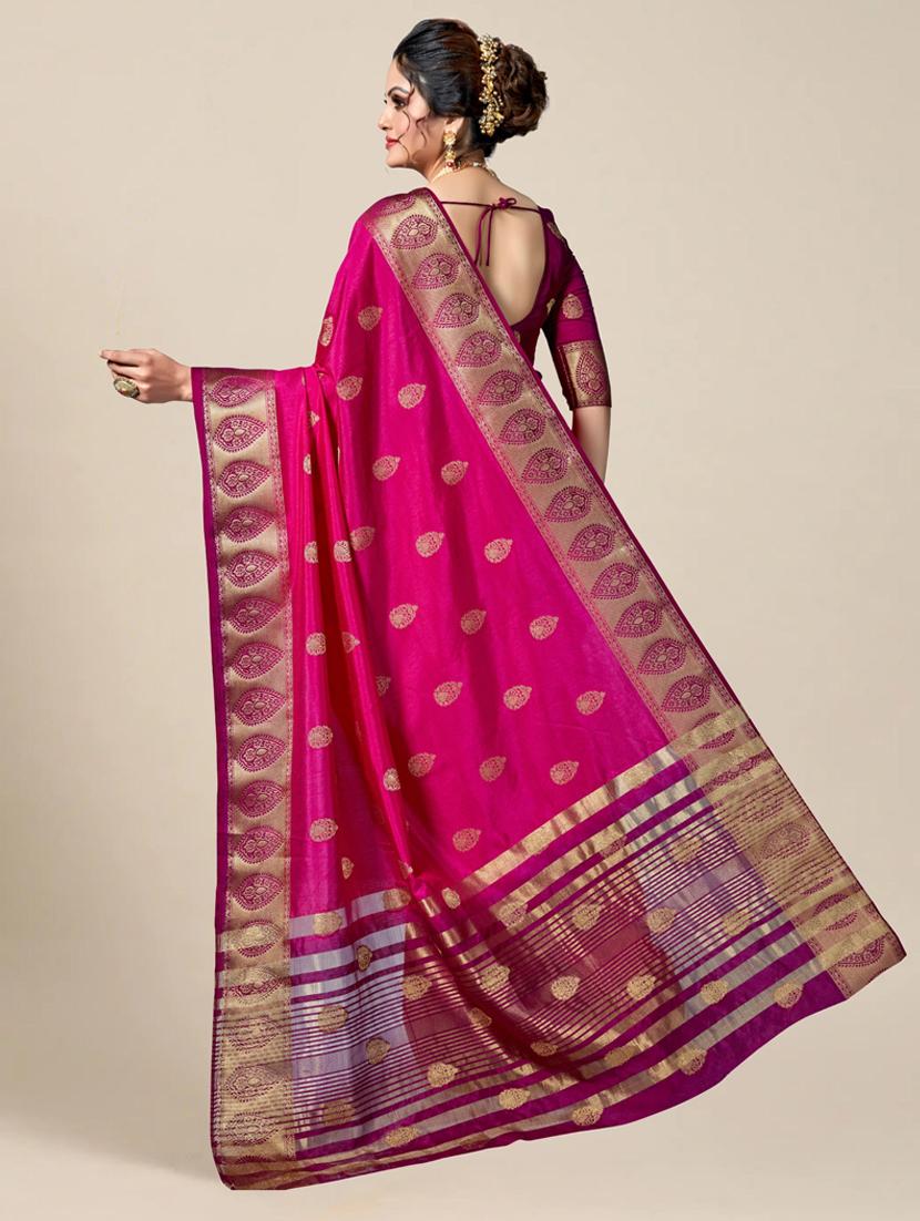 women self design banarasi saree with blouse - 21318188 -  Standard Image - 1