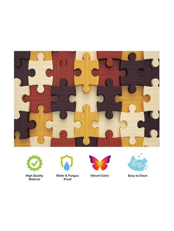 rectangular pack of 6 table placemat (multicolor, pvc) - 21319030 - Standard Image - 1