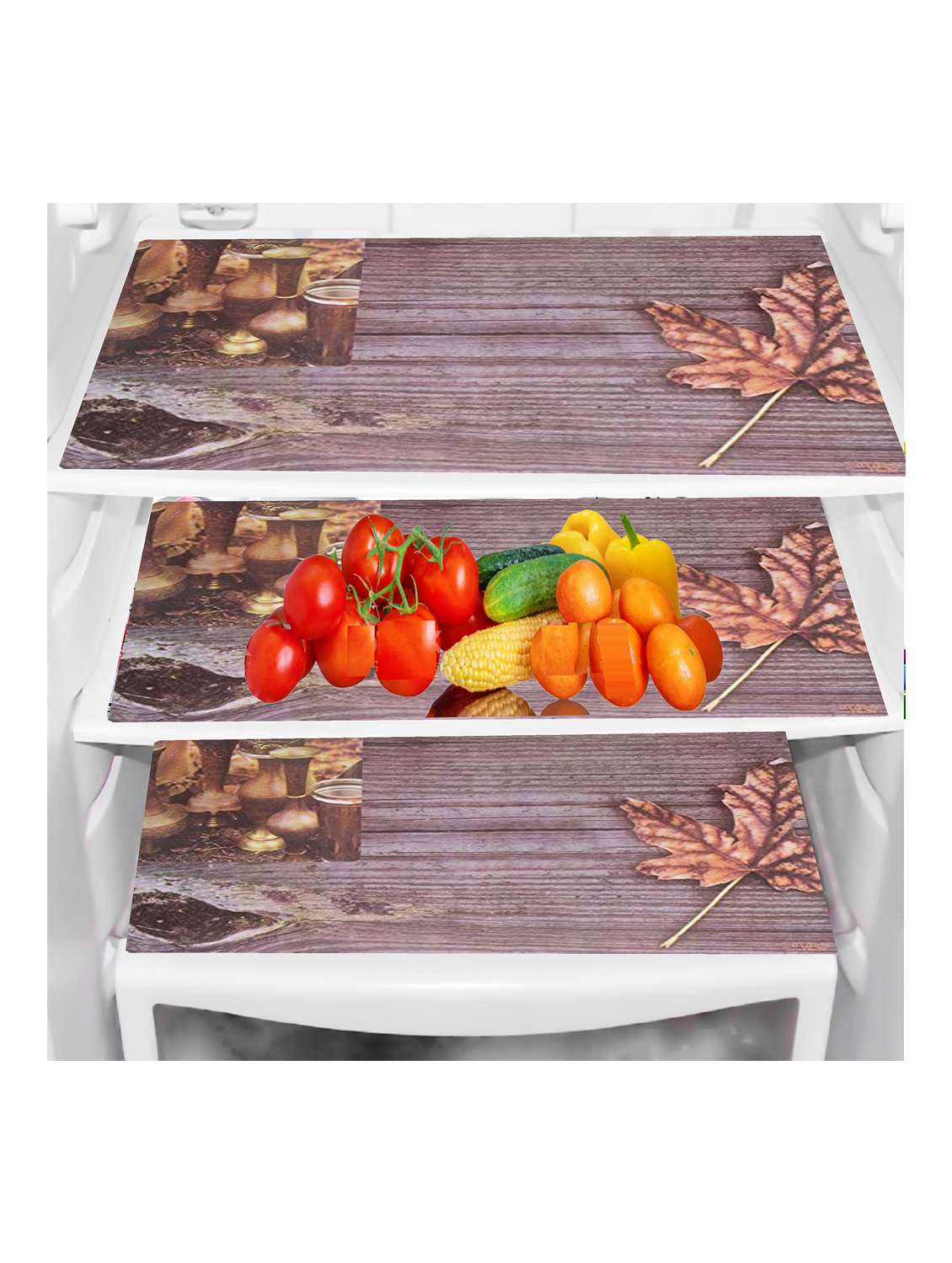 rectangular pack of 6 table placemat (beige, pvc) - 21319098 -  Standard Image - 1