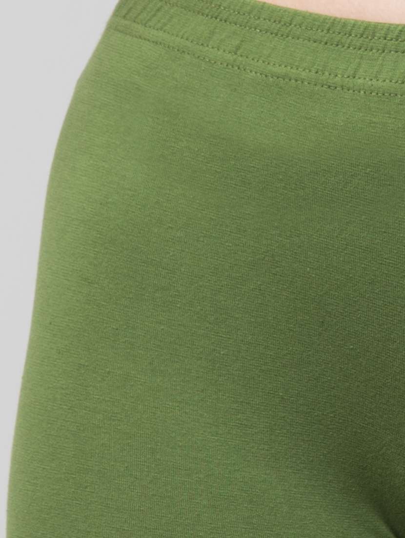women solid mid rise active wear shorts - 21319141 - Standard Image - 4