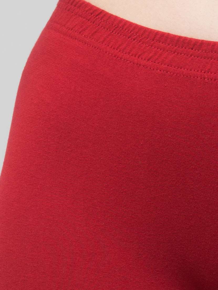 women solid mid rise active wear shorts - 21319161 - Standard Image - 4