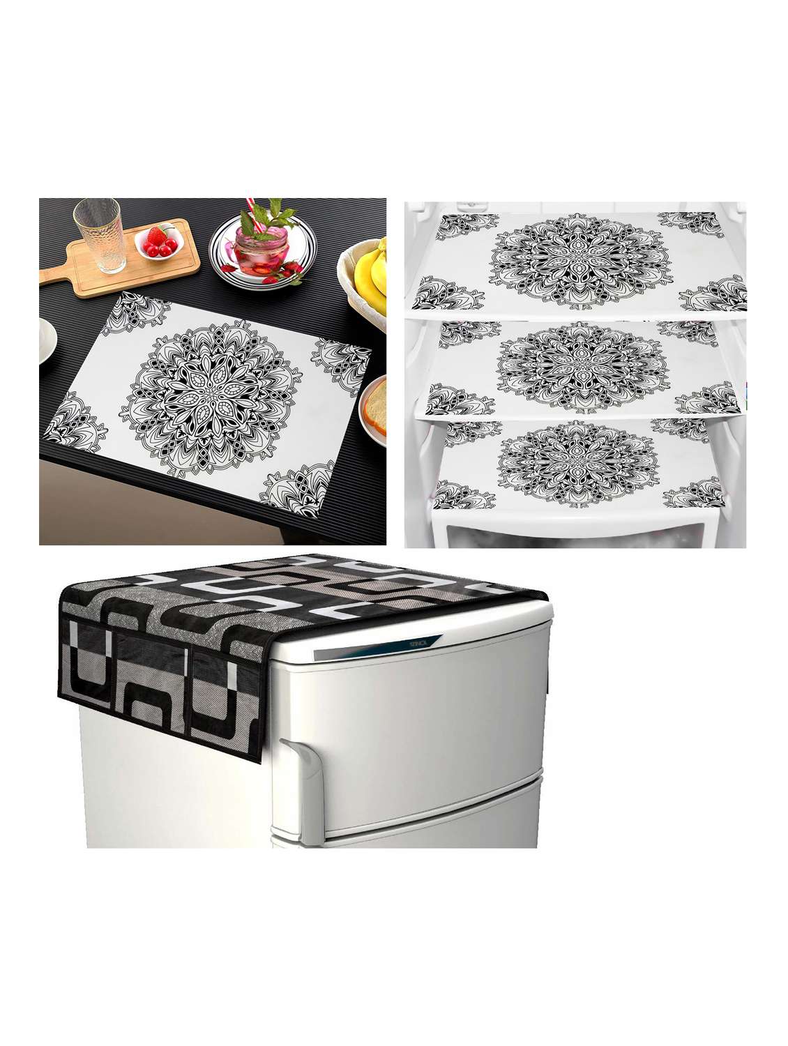 fridge top cover with 3 mats - 21319495 -  Standard Image - 1