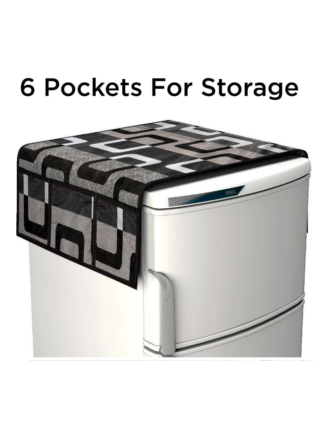 set of printed fridge mats with top cover - 21319541 -  Standard Image - 1