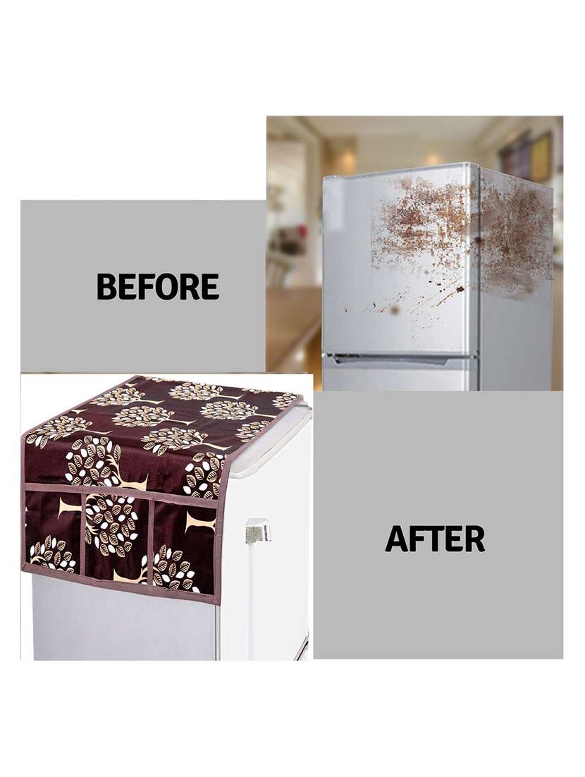 set of printed fridge mats with top cover - 21319645 -  Standard Image - 1