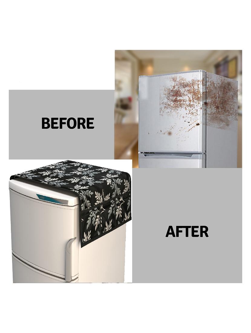 set of printed fridge mats with top cover - 21319694 - Standard Image - 1