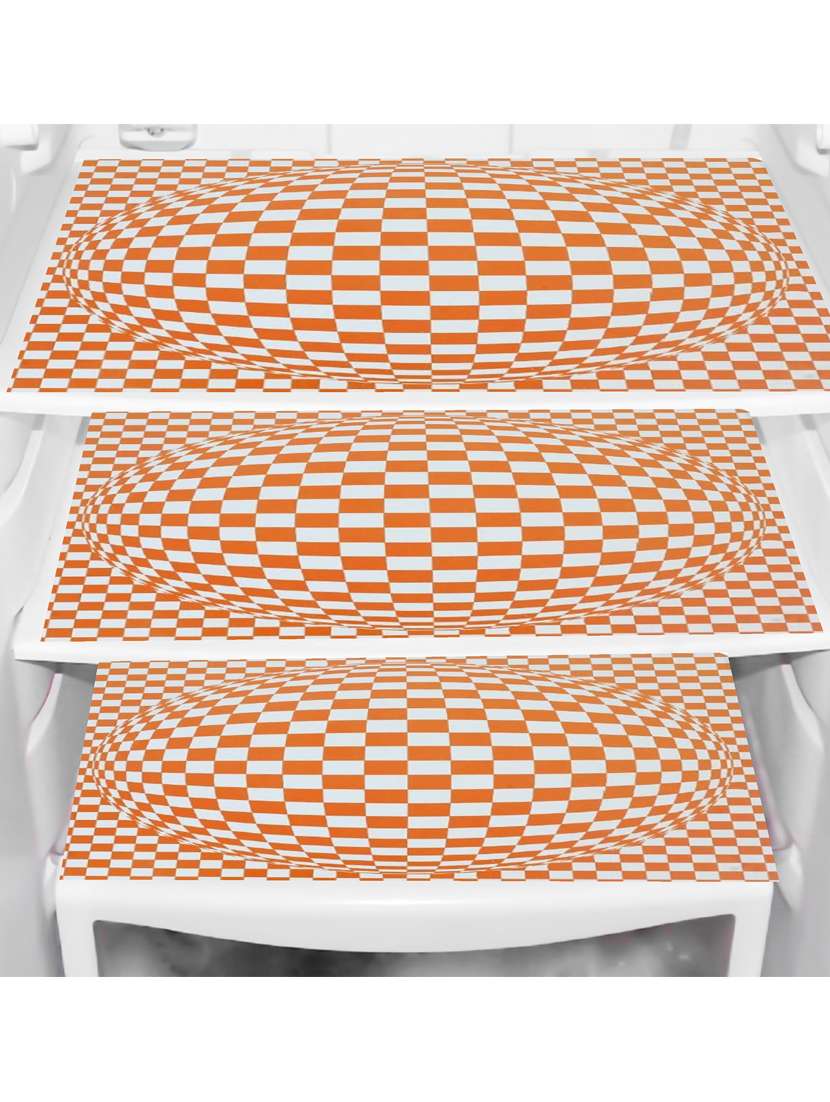 set of printed fridge mats with top cover - 21319924 -  Standard Image - 1