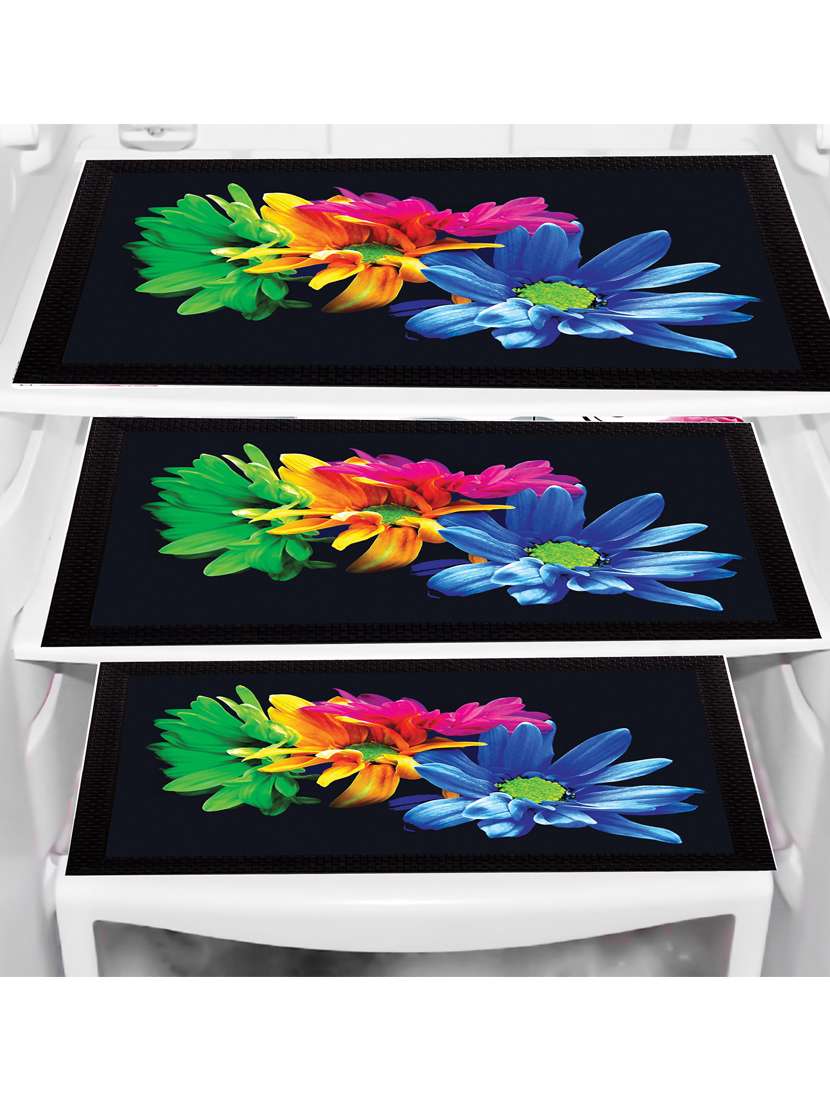 set of printed fridge mats with cover - 21320031 -  Standard Image - 1