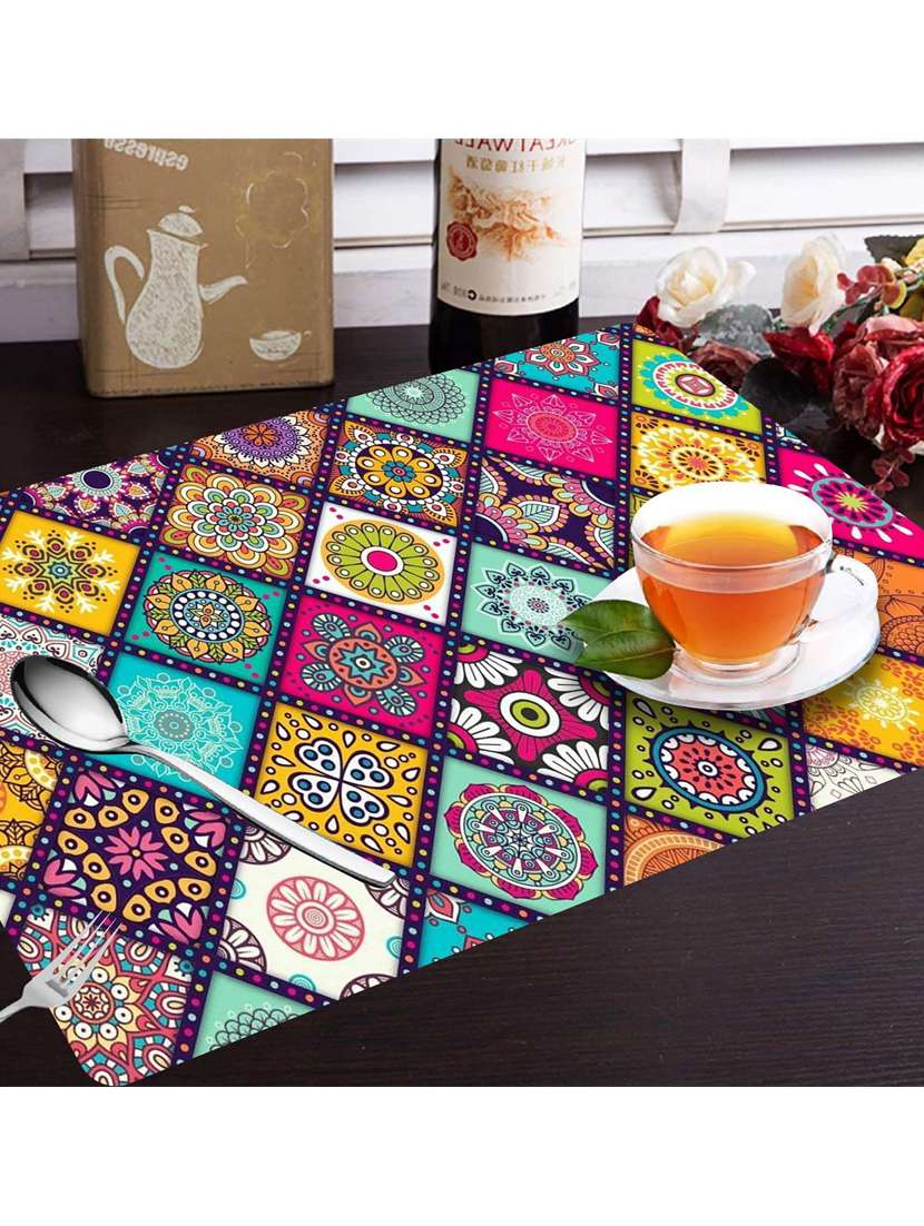 set of printed fridge mats with cover - 21320033 -  Standard Image - 1