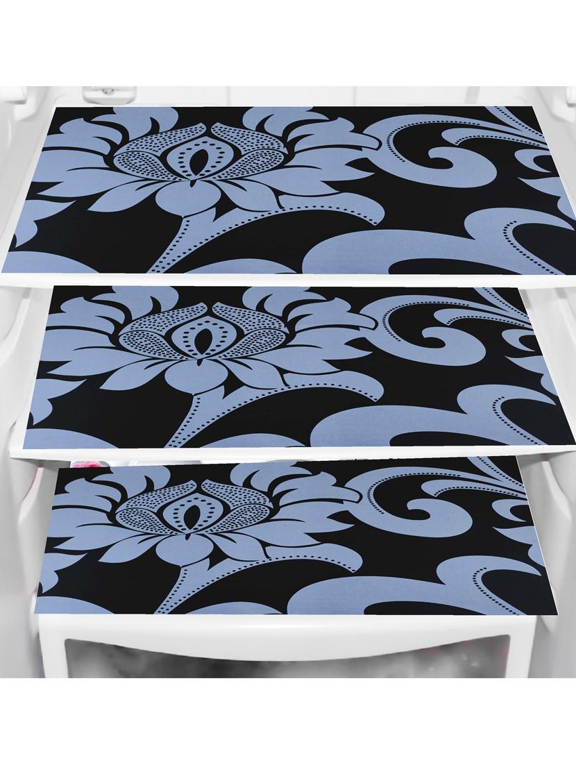 set of printed fridge mats with top cover - 21320113 - Standard Image - 1