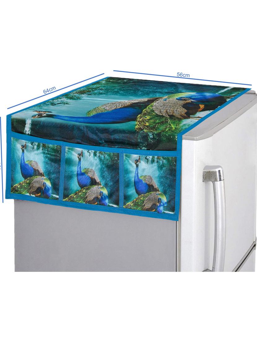set of printed fridge mats with cover - 21320118 - Standard Image - 1