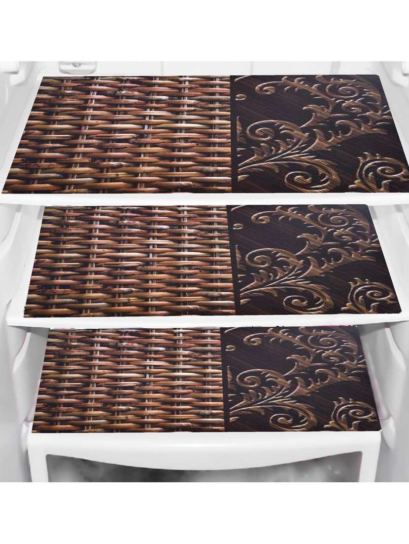 set of printed fridge mats with cover - 21320166 -  Standard Image - 1