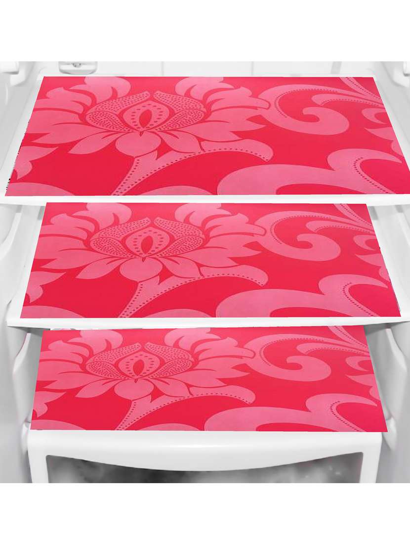 set of printed fridge mats with top cover - 21320180 -  Standard Image - 1