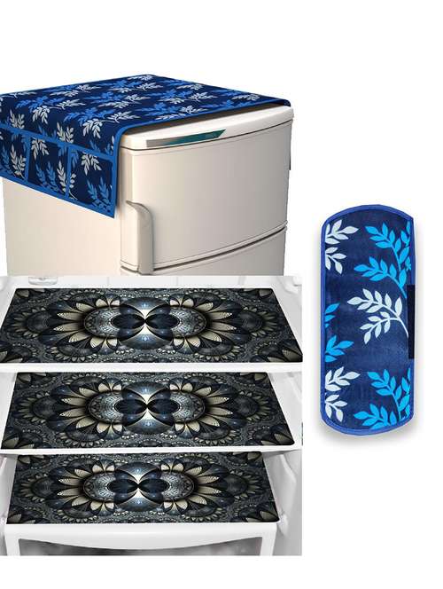 Fridge Top Cover With 3 Mats