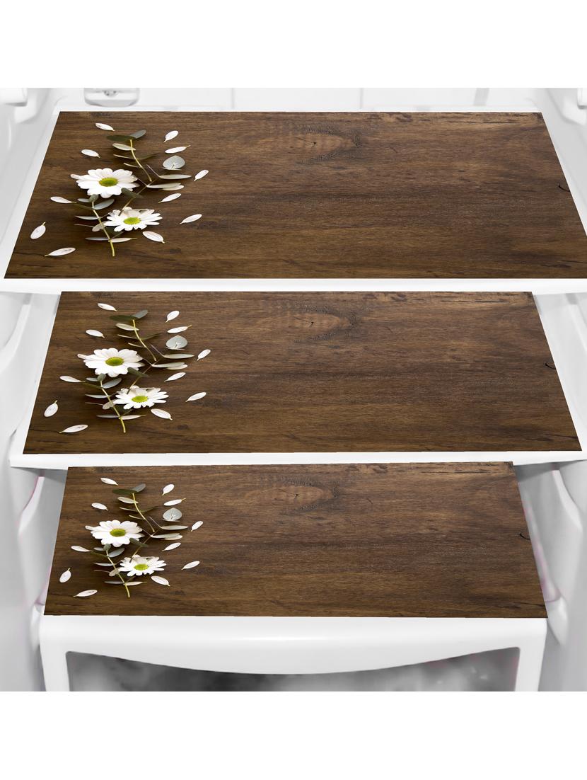 set of printed fridge mats with top cover - 21320202 - Standard Image - 1
