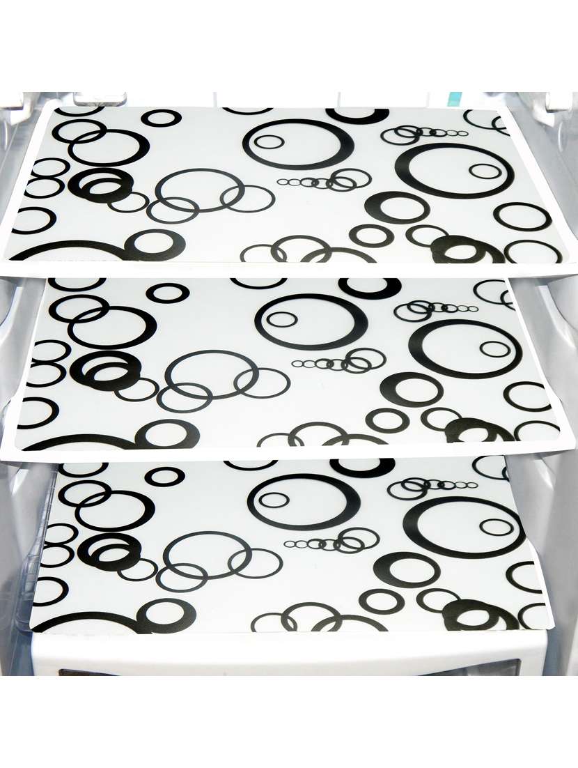 set of printed fridge mats with top cover - 21320210 -  Standard Image - 1