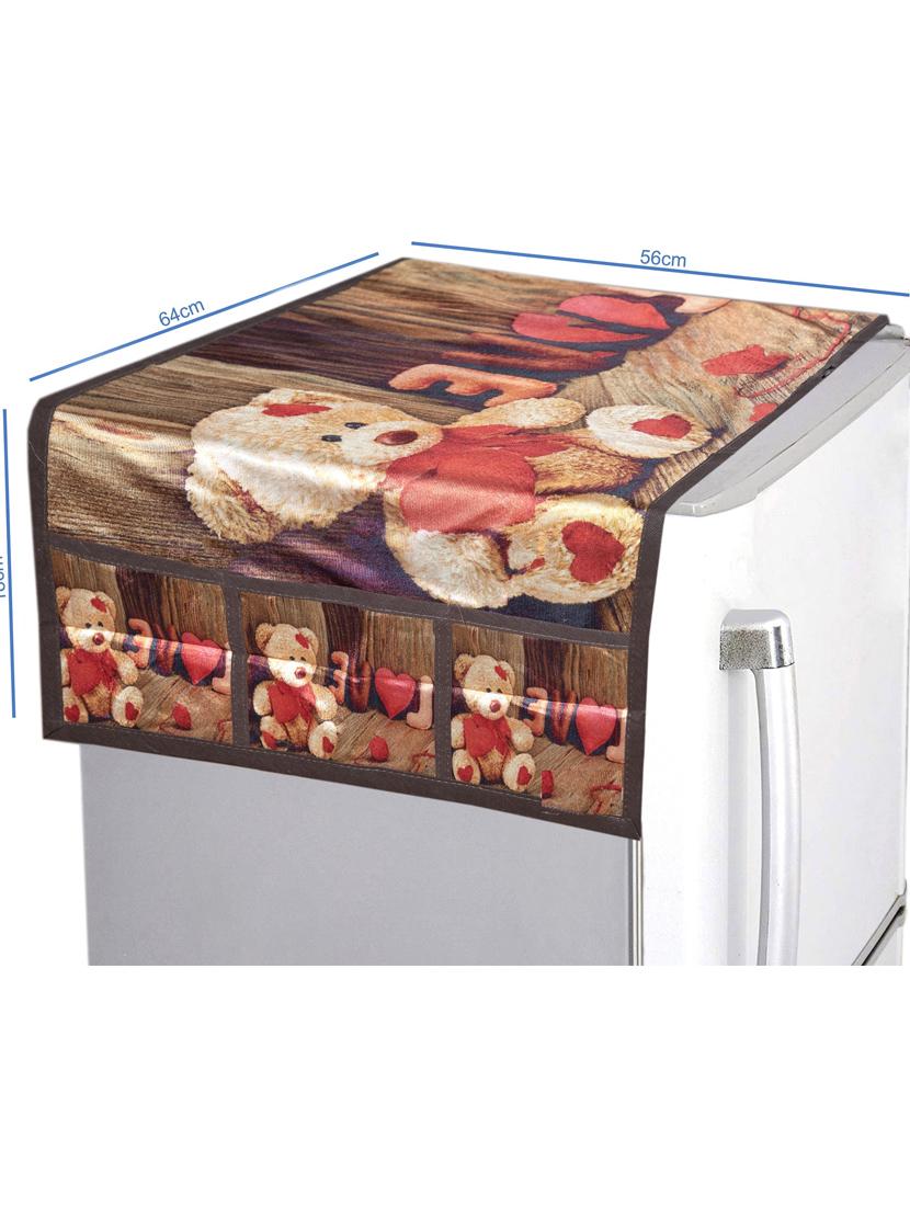 set of printed fridge mats with top cover - 21320298 - Standard Image - 1