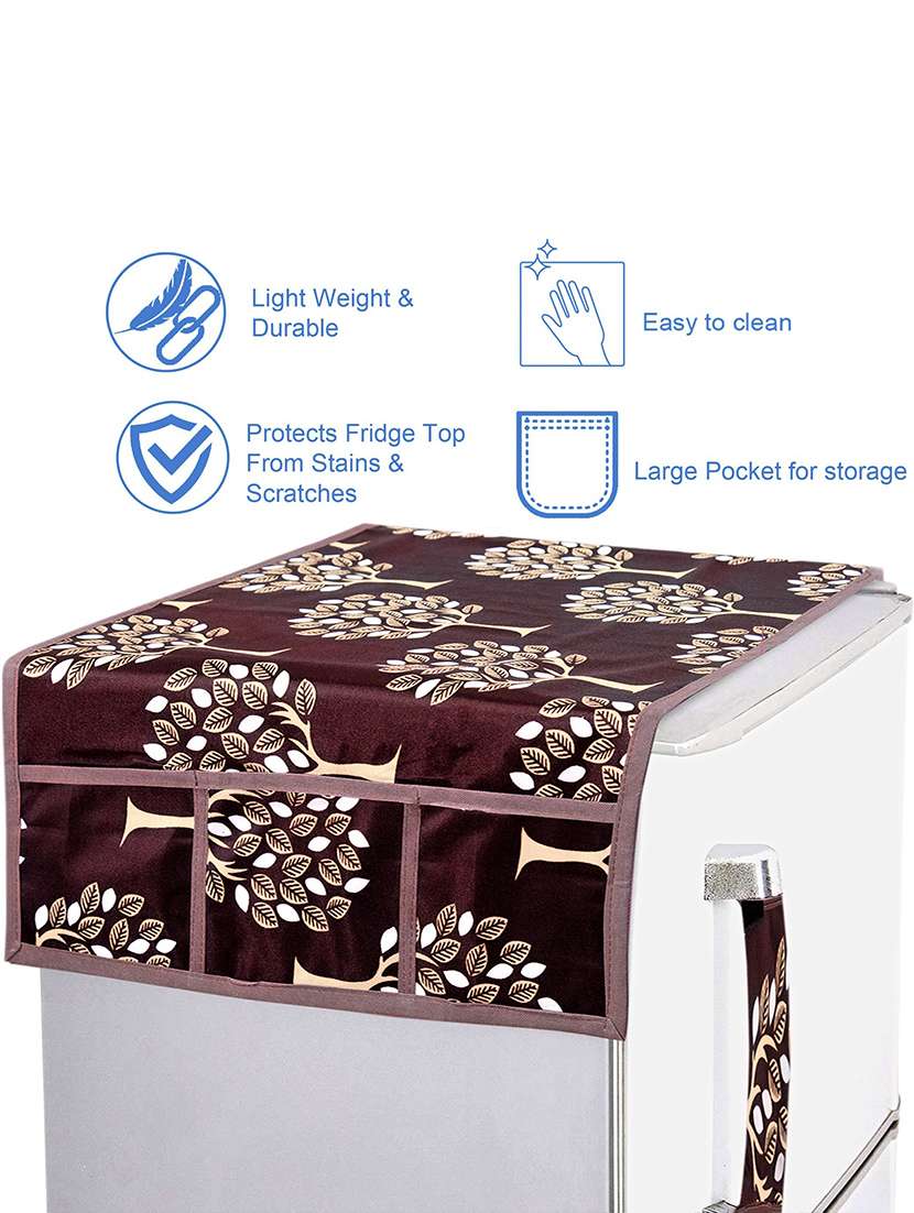 set of printed fridge mats with cover - 21320370 -  Standard Image - 1