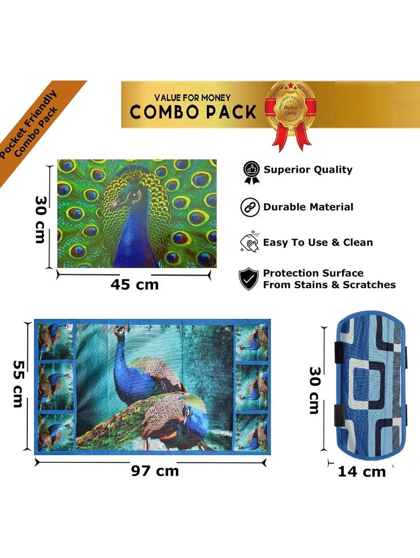 fridge top cover with 3 mats - 21320373 -  Standard Image - 4