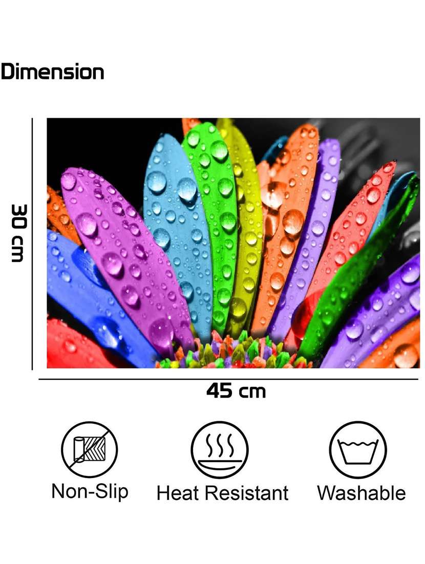 set of printed fridge mats with top cover - 21320400 -  Standard Image - 1
