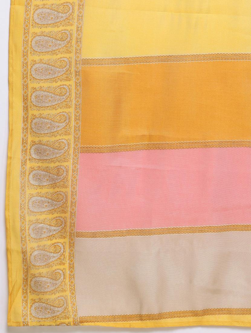 women three quarter sleeve kurta pant with dupatta set - 21320655 - Standard Image - 6