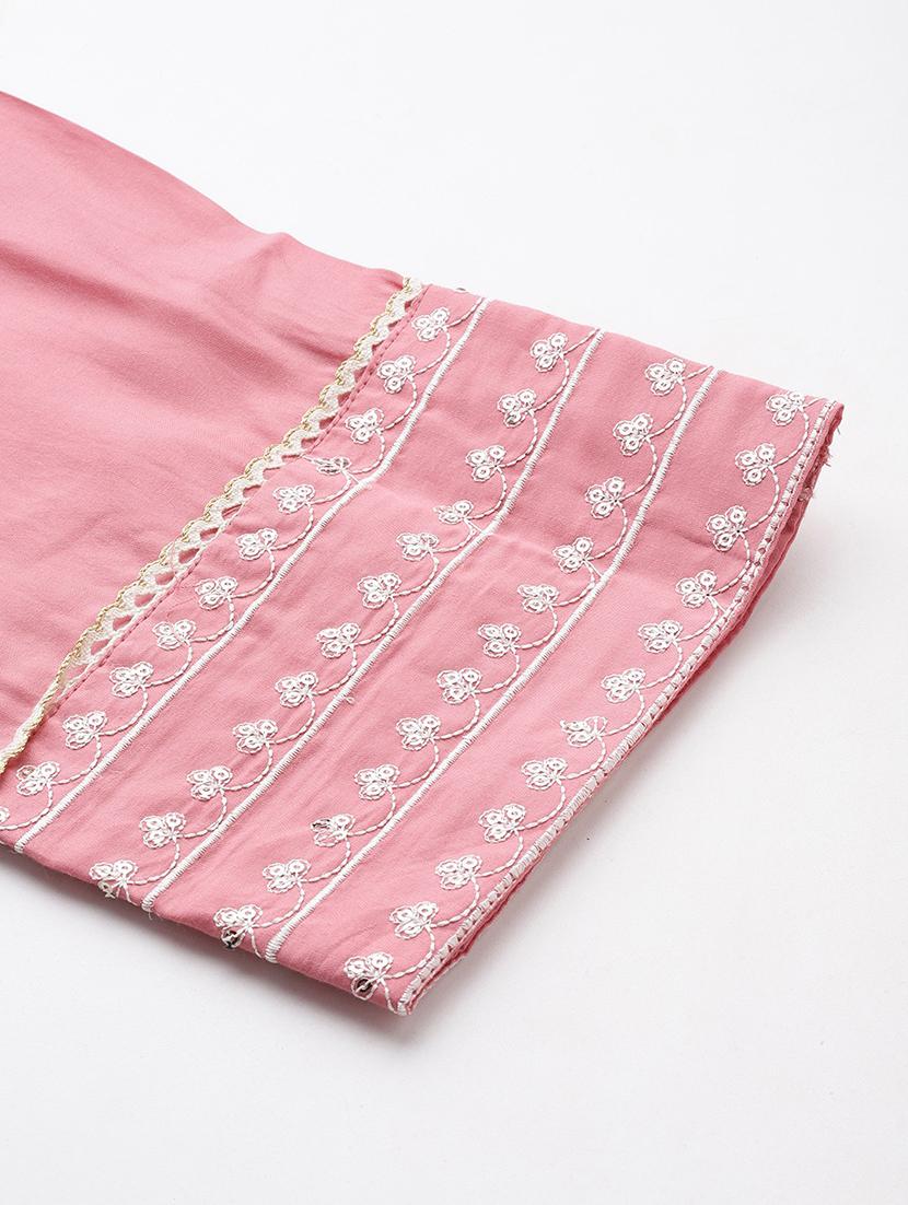 women three quarter sleeve kurta pant with dupatta set - 21320659 - Standard Image - 6