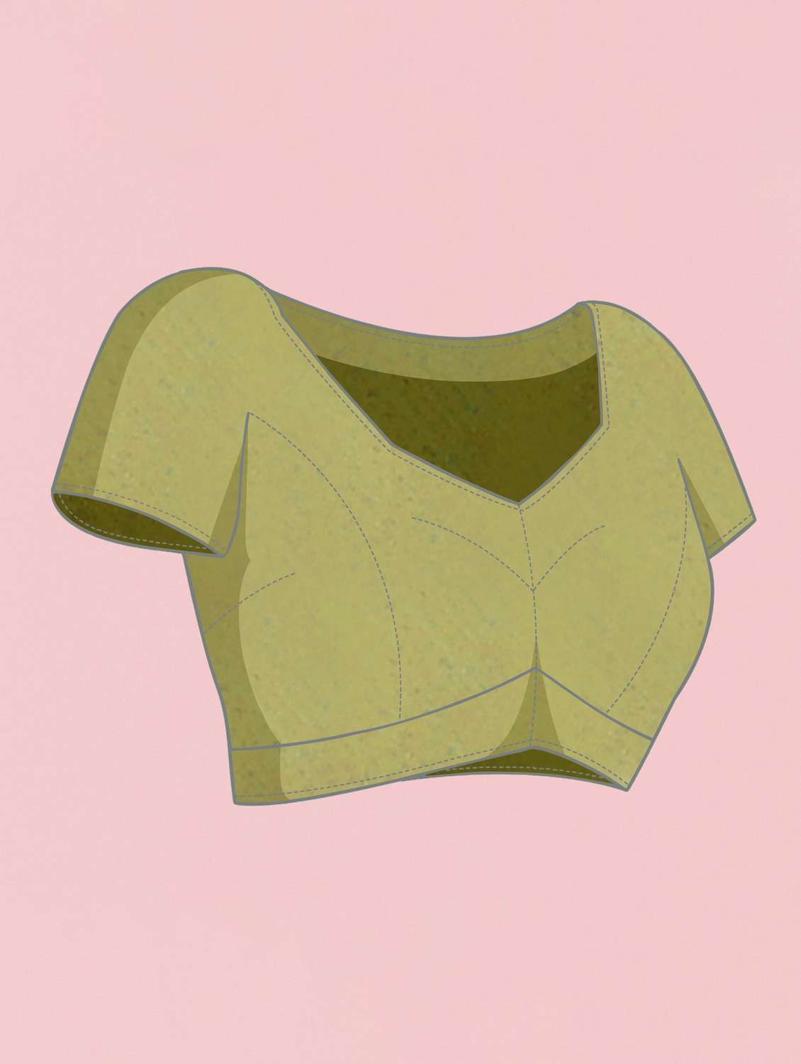 neon georgette embroidered saree with blouse - 21320777 -  Standard Image - 4