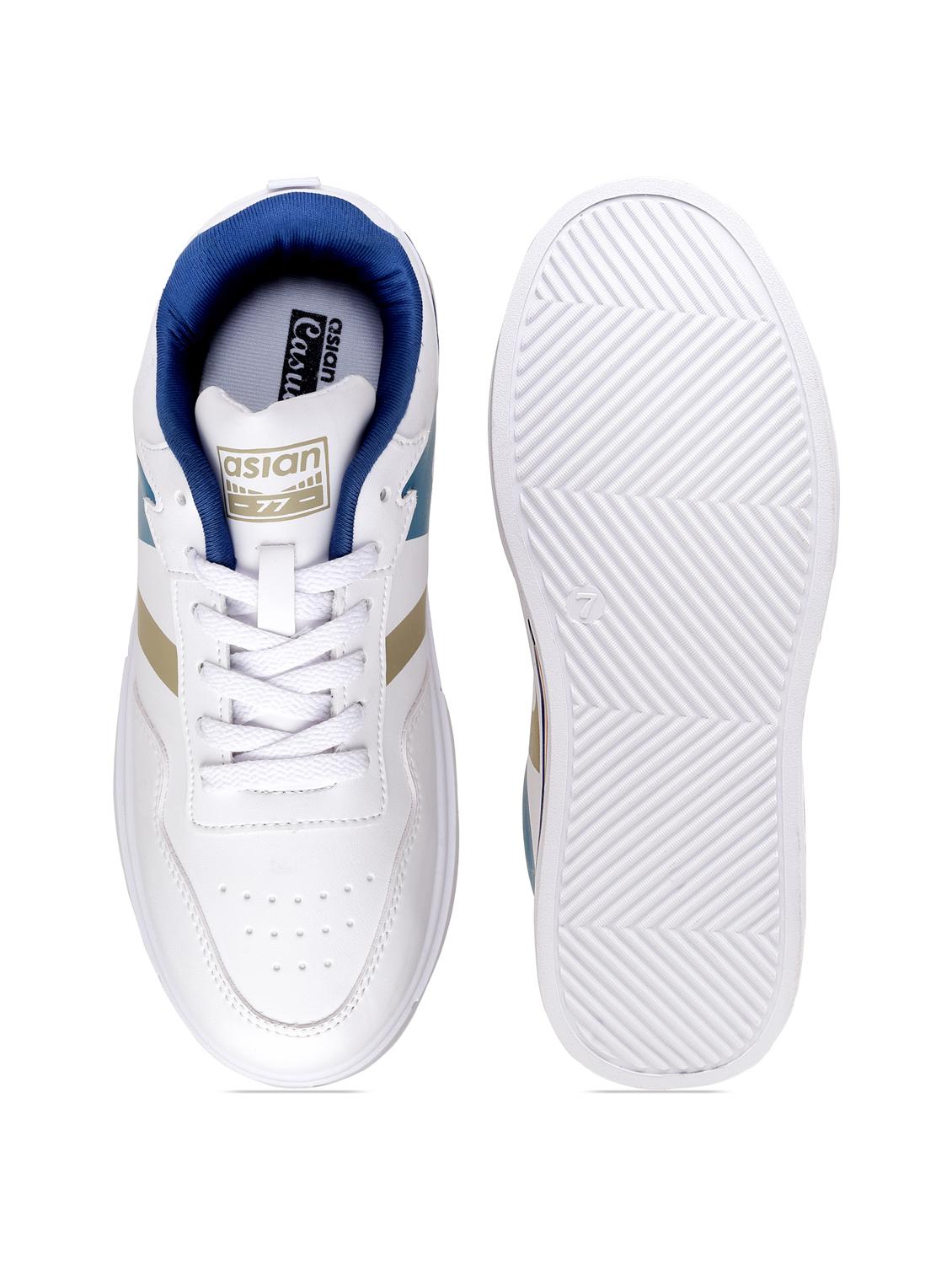 men color block lace up sneakers - 21321558 - Standard Image - 4