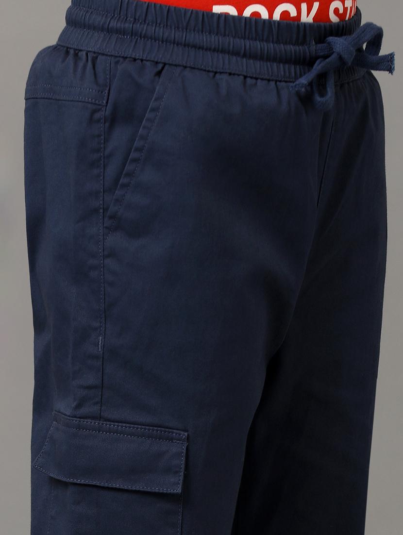 boys solid casual jogger - 21321615 - Standard Image - 4
