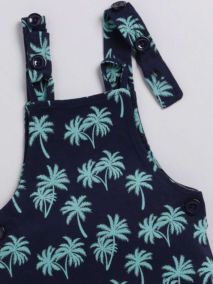 kids printed dungarees with t-shirt - 21321627 - Standard Image - 4