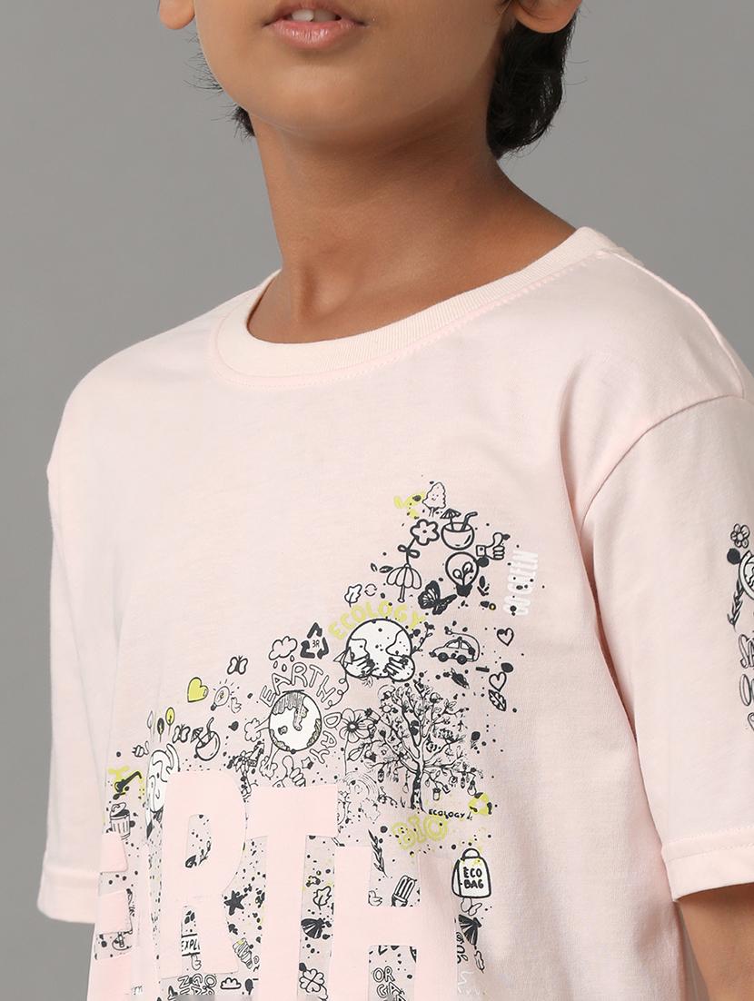peach cotton tshirt - 21321699 - Standard Image - 4
