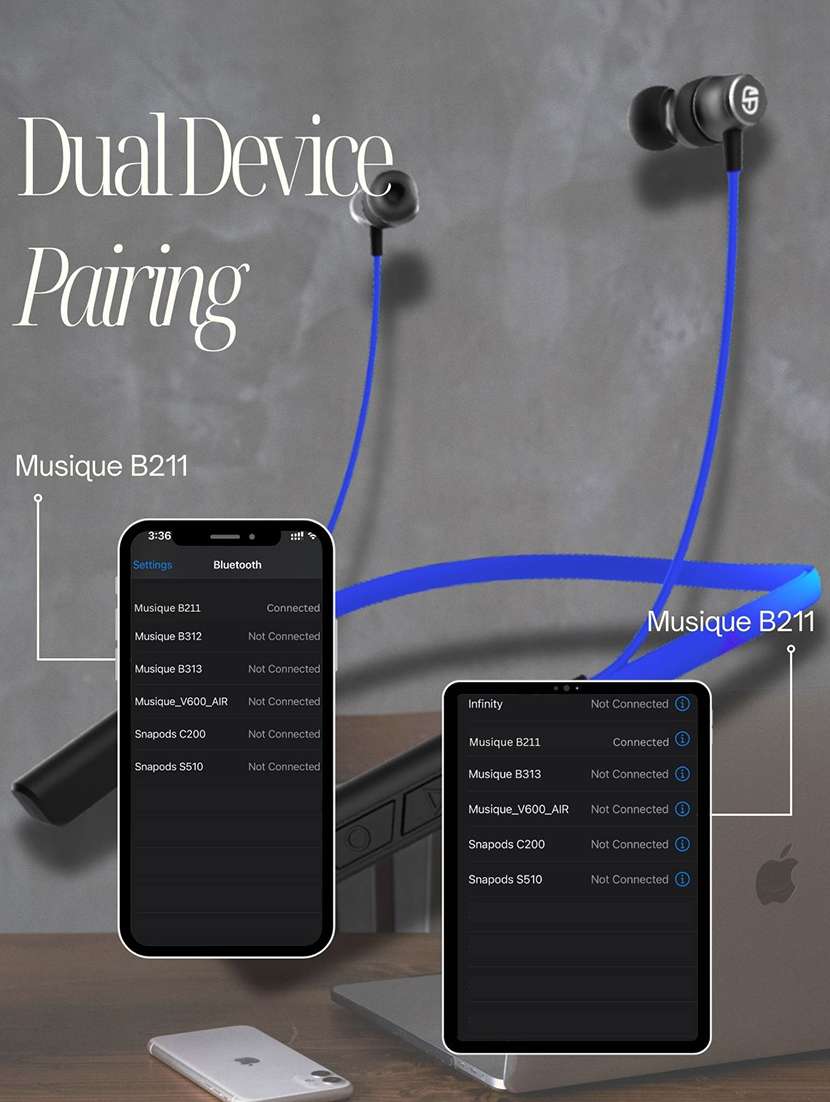 neck band musicque b211 - 21321781 -  Standard Image - 4