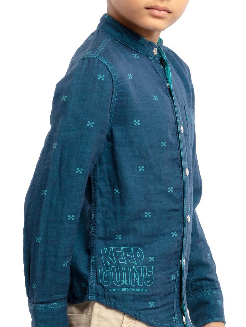 boys printed casual shirt - 21321800 - Standard Image - 4