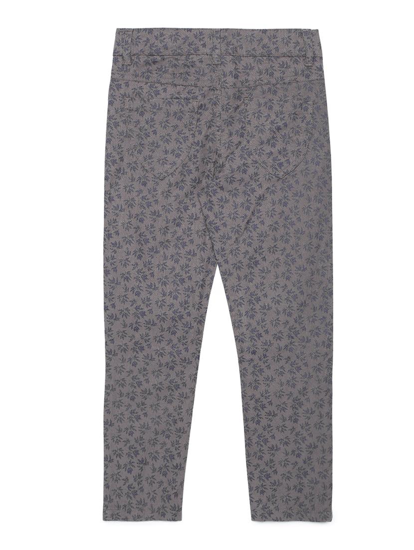 grey cotton casual trouser - 21322030 -  Standard Image - 1