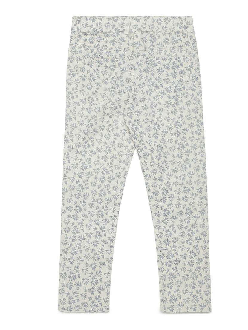 silver cotton casual trouser - 21322031 - Standard Image - 1