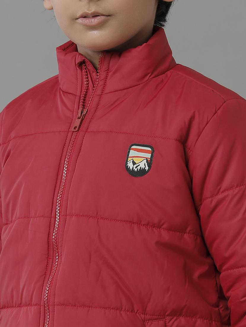 red solids long sleeves jacket - 21322090 - Standard Image - 4