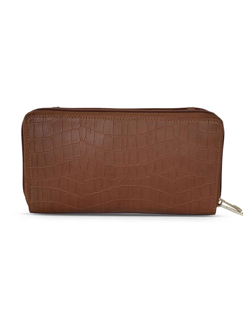 women solid wallet - 21323988 - Standard Image - 1