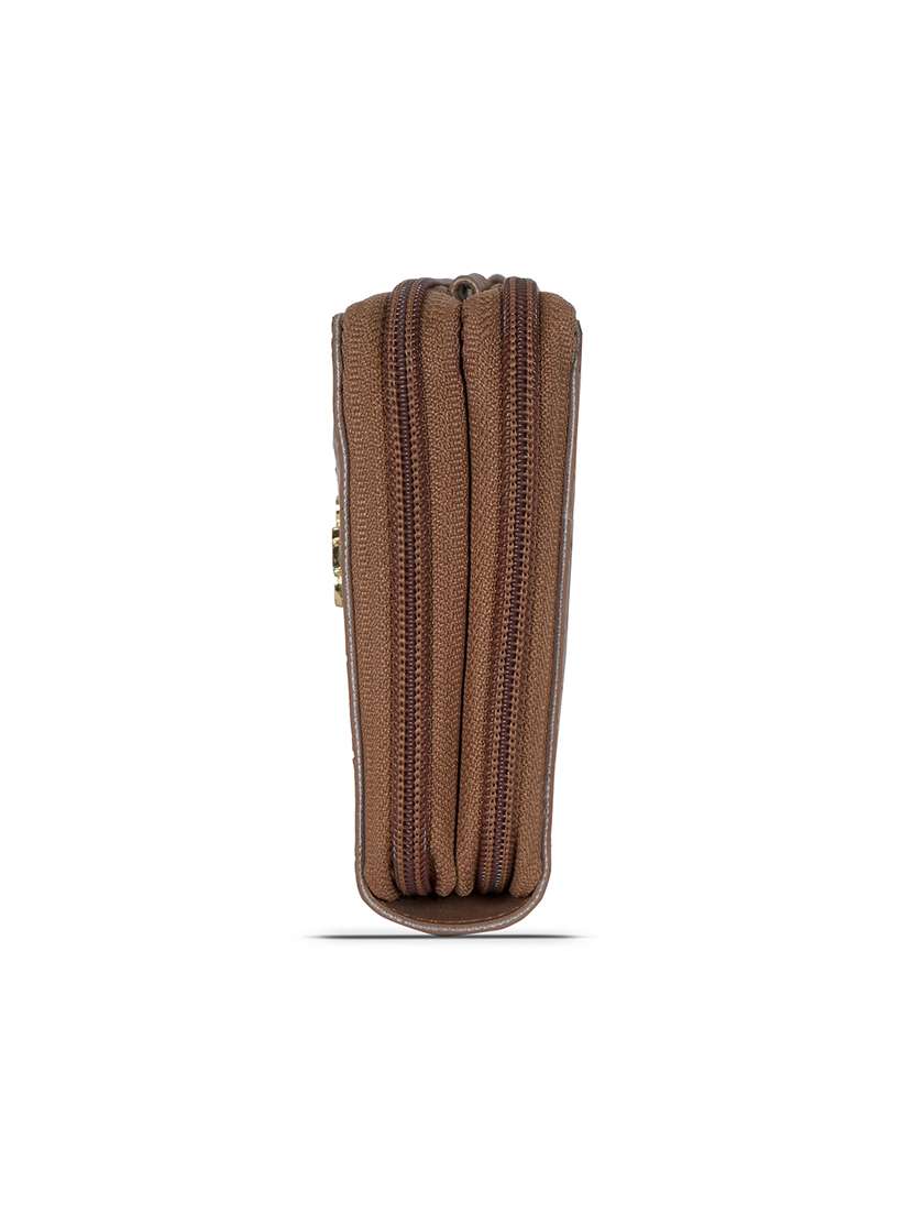 women solid wallet - 21323988 - Standard Image - 4