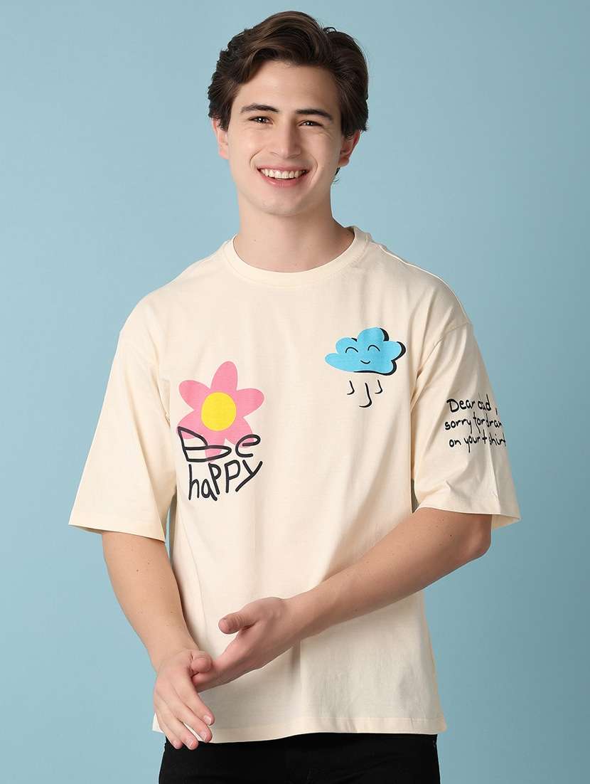 men's printed oversized t-shirt - 21325111 -  Standard Image - 1