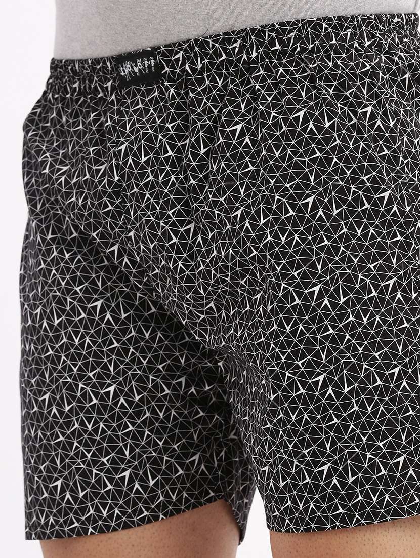men's printed cotton slim fit boxer - 21325381 -  Standard Image - 4