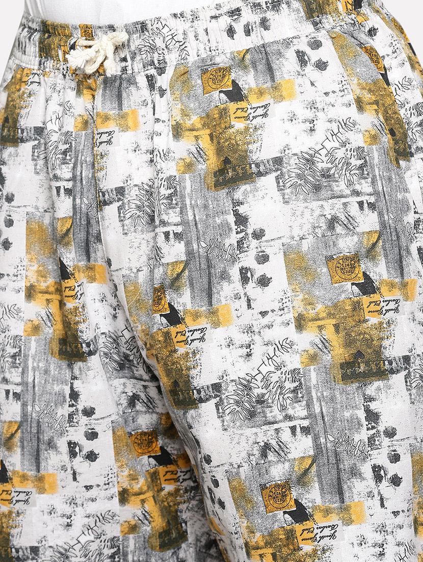 men printed cotton co-ord set - 21325440 - Standard Image - 6