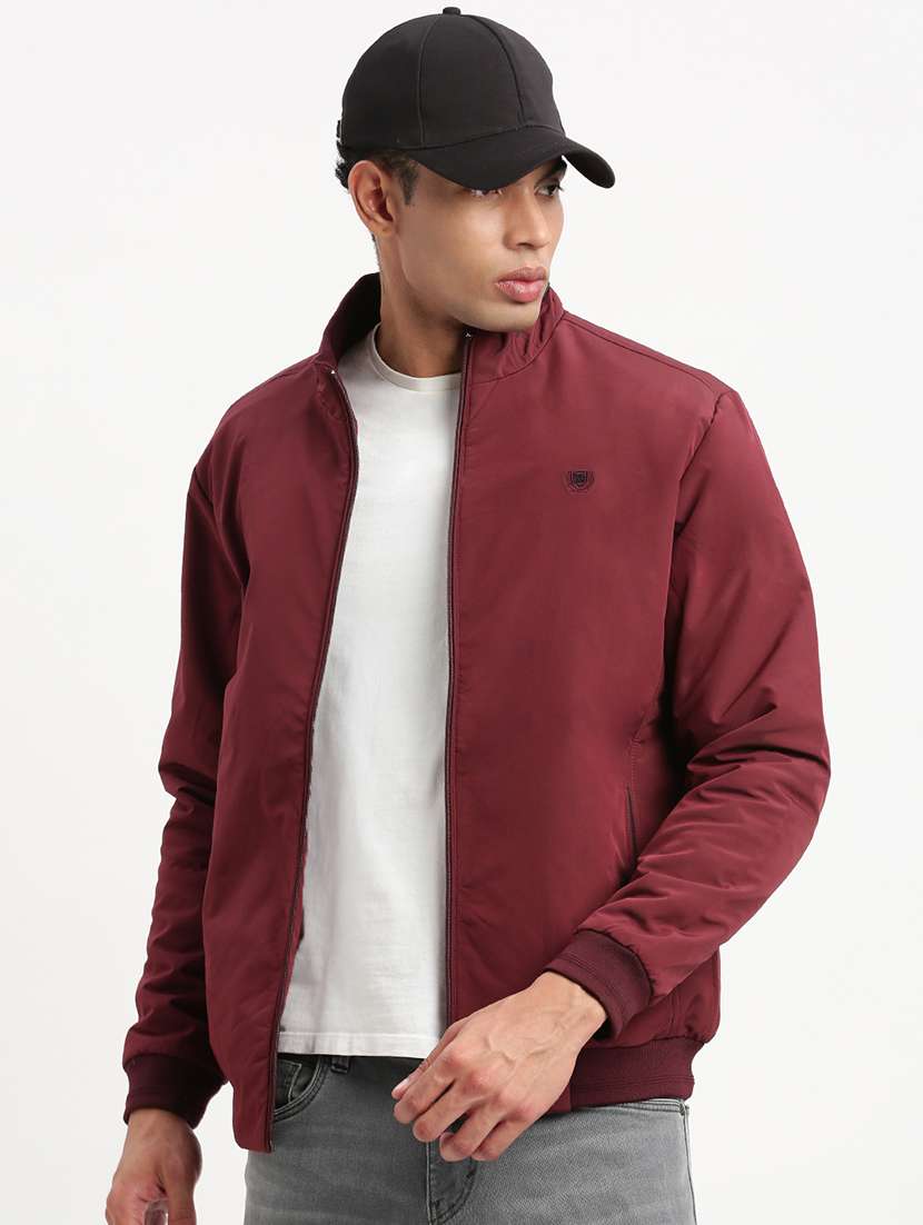 men solid long sleeve casual jacket - 21325445 -  Standard Image - 1