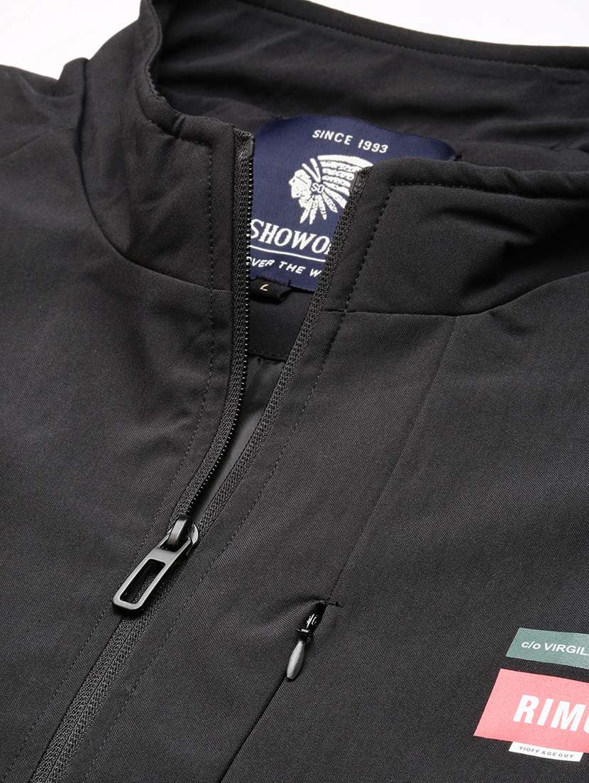 men solid long sleeve casual jacket - 21325450 -  Standard Image - 6