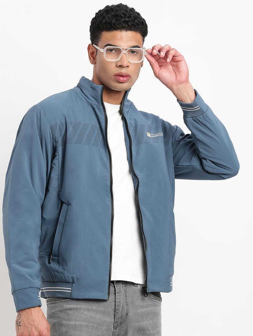 men solid long sleeve jacket - 21325456 - Standard Image - 1