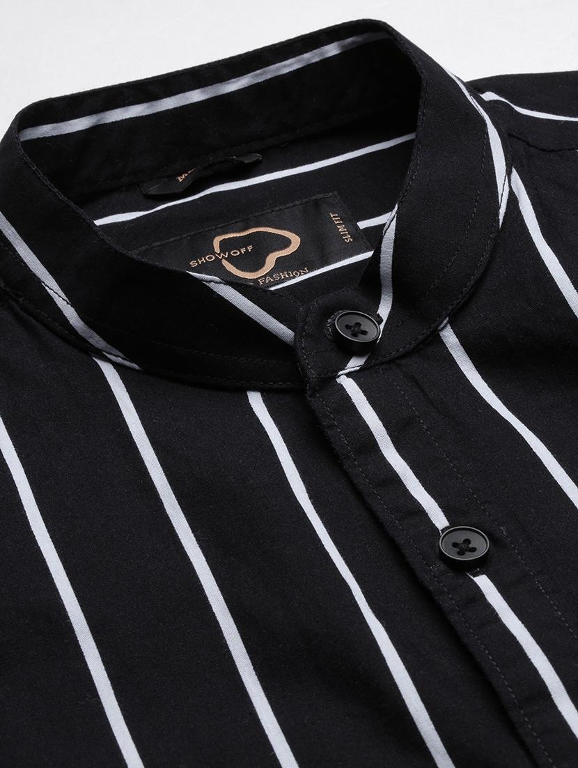 men striped cotton casual shirt - 21325472 - Standard Image - 6
