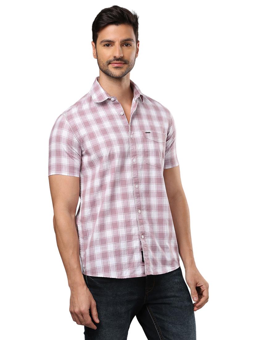 men white cotton casual shirt - 21326805 - Standard Image - 1