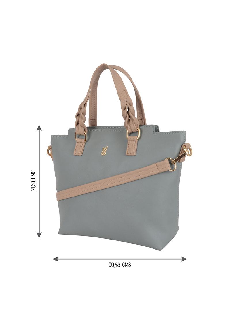 women solid regular tote - 21326924 - Standard Image - 4