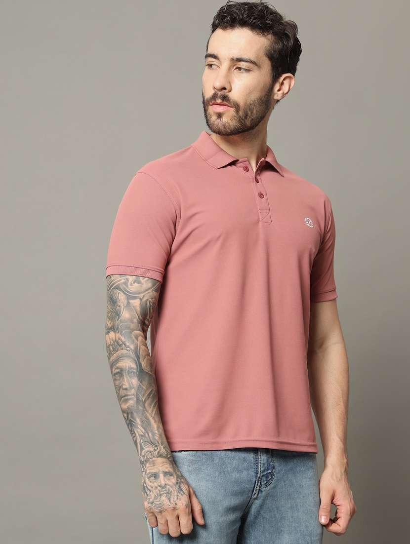 men solid polo t-shirt - 21331169 -  Standard Image - 1