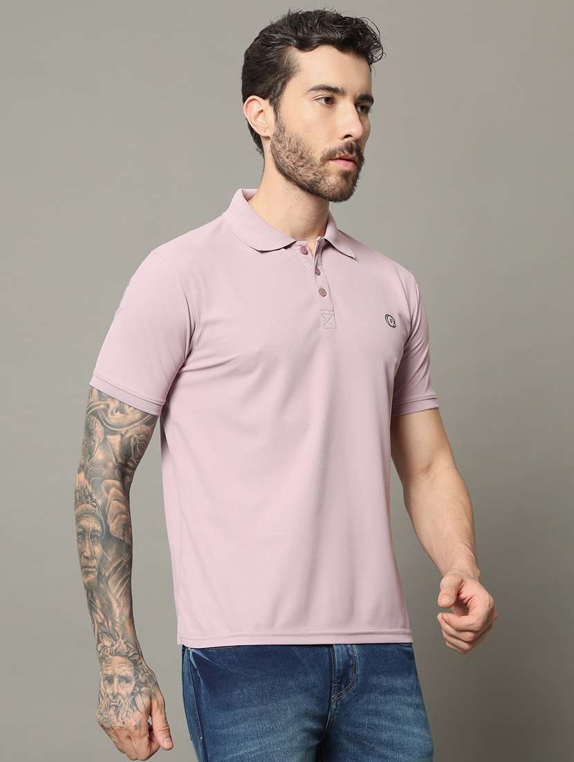 men solid polo t-shirt - 21331174 -  Standard Image - 1